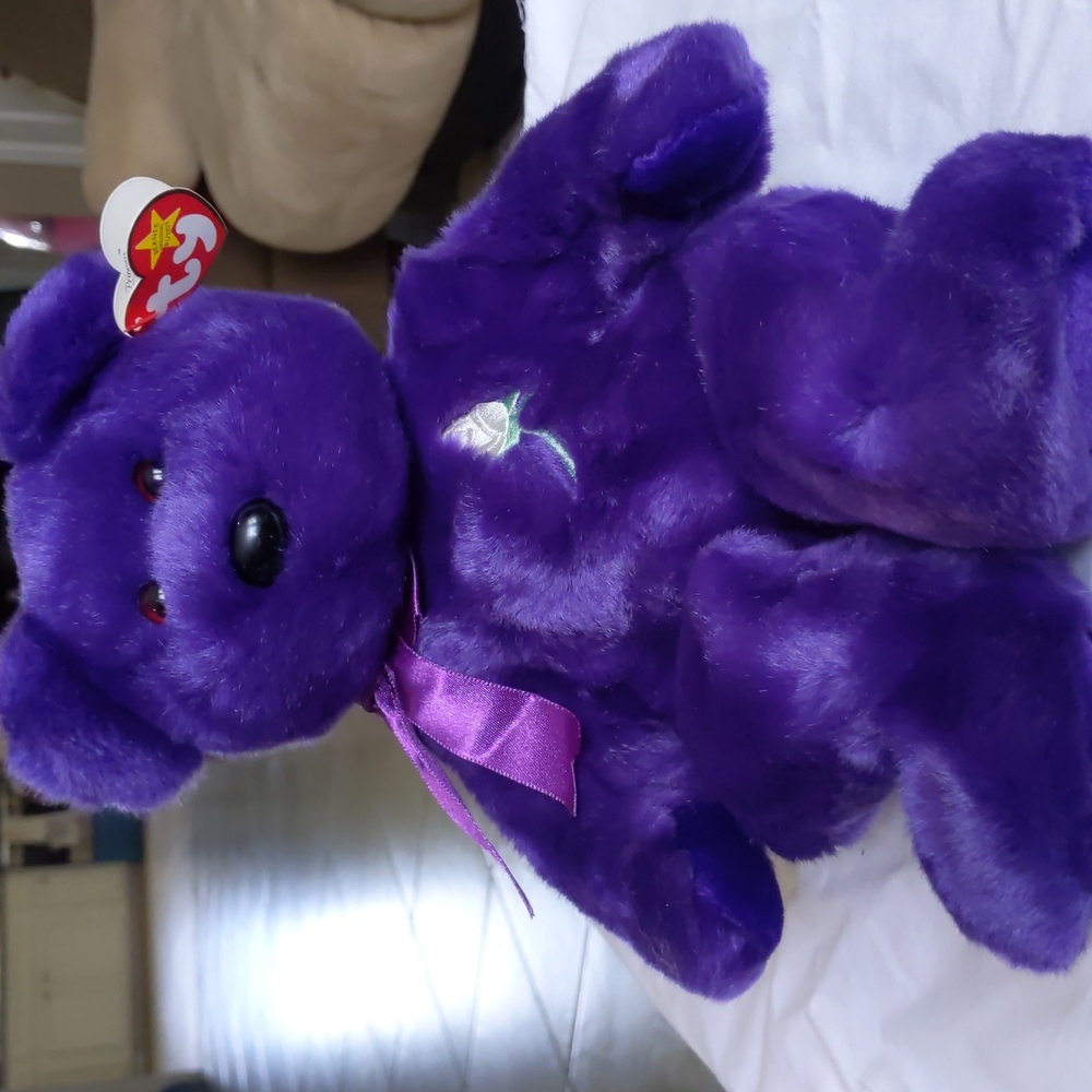 Beanie Baby Princess Diana Bear